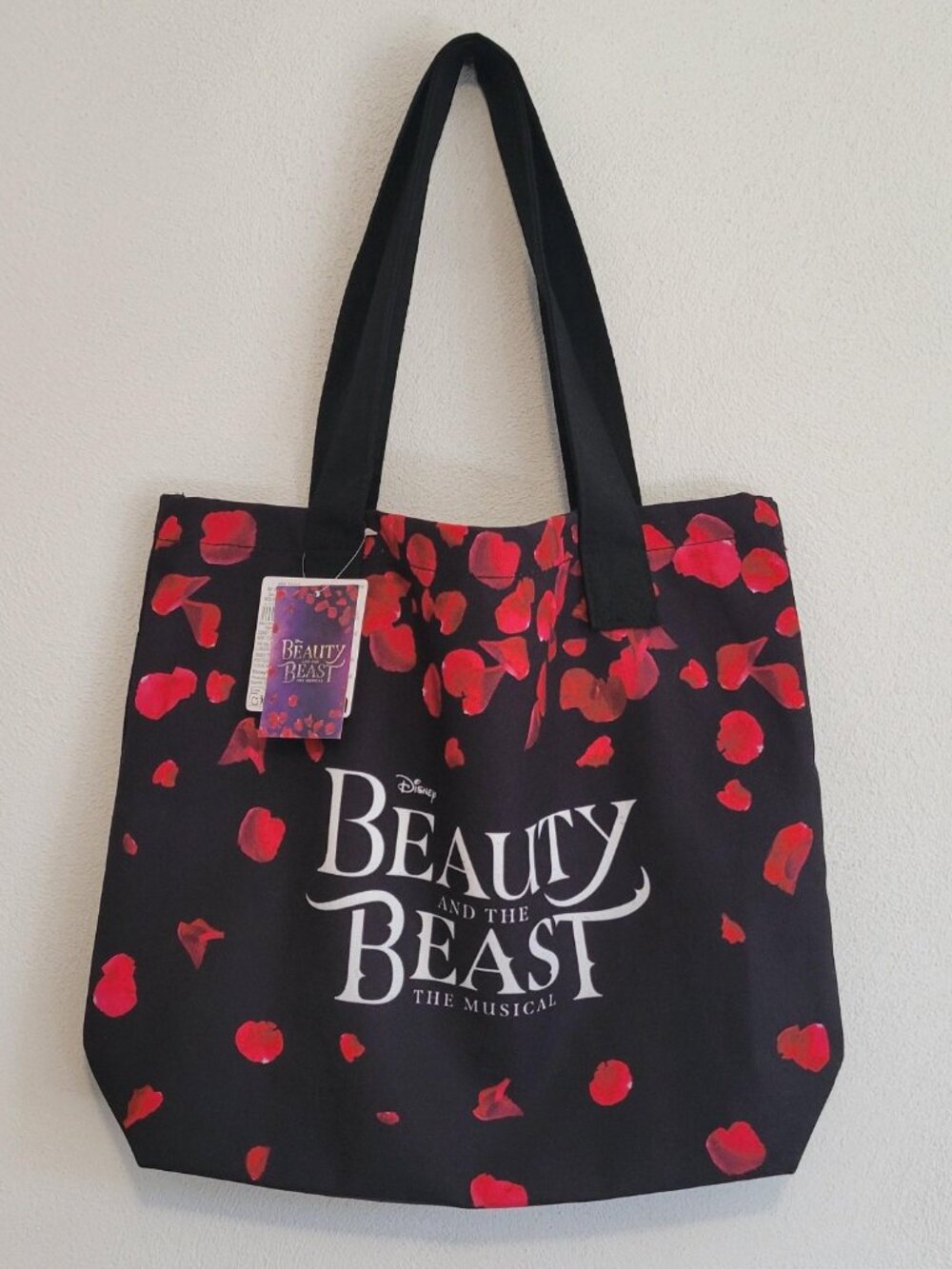 NWT Beauty and the Beast The Musical Tote Bag